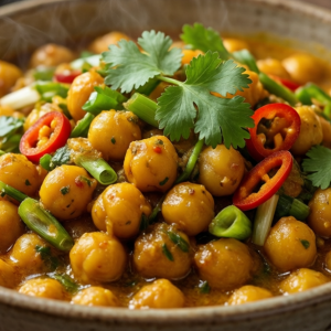 Curry Chickpeas Meal